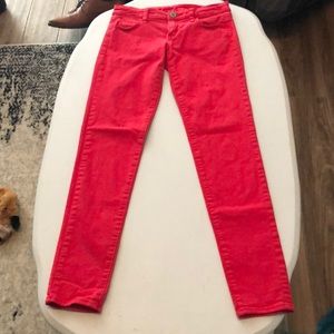 0 Regular - Red American Eagle Jegging Pants